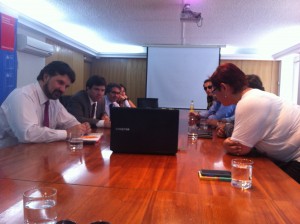 Reunión con Ministro de Transportes